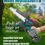 Mini motosierra inalámbrica